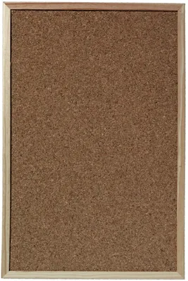 Produktbild von Pinnwand 40x60cm Holzrahmen natur Packung mit 12 Stück