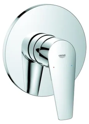 Immagine prodotto di Grohe BauEdge Mitigeur monocommandé pour douche, montage encastré, 24161001, 24161001