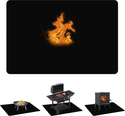 Produktbild von Grillmat 100 x 150 cm - hitzebeständig, wasserdicht, doppelseitig