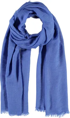Produktbild von Großer blauer Viskoseschal für Damen Passigatti
