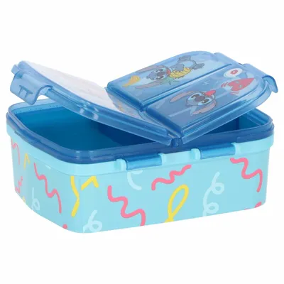Image de Lilo & Stitch Boîte à pain Boîte à goûter pratique Boîte à déjeuner
