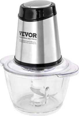 Obrázek produktu pro Elektrický multifunkční kuchyňský robot – 1200 ml – 3000/4000 otáček – 400 W – včetně nože a stěrky