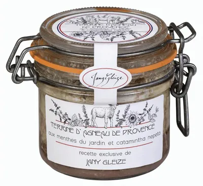 Produktbild von Lammterrine mit Gartenminze von Jany Gleize.
