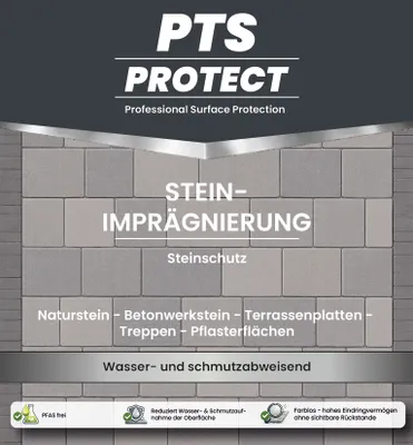 Produktbild von PTS Protect Steinimprägnerung – Fleckschutz für Steinoberflächen 10 Liter