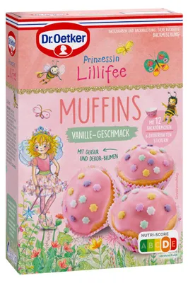 Image de Muffins à la vanille Princesse Lillifee Dr. Oetker 397g