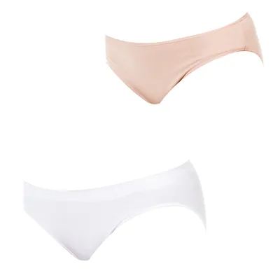 Produktbild von DIM 2er-Pack Dim Basic Damen-Slips mit niedrigem Bund D05DW