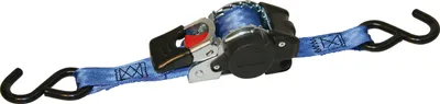 Produktbild von Kerbl Automatik-Zurrgurt mit Aufrollfunktion Farbe blau Länge 1,8 m Breite 25 mm