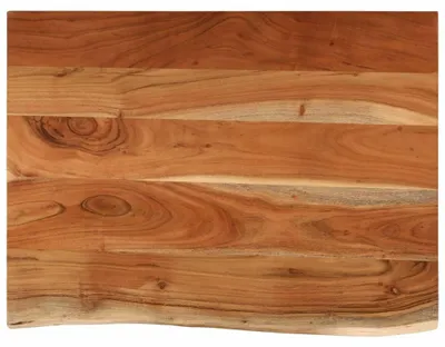 Immagine prodotto di vidaXL Piano lavabo 80x60x2,5 cm rettangolare in legno massiccio di acacia