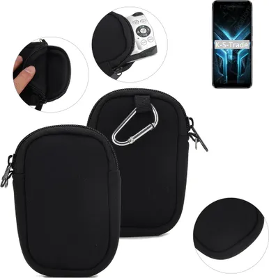 Produktbild von K-S-Trade® Kameratasche kompatibel mit Sony ZV-1 Schutz-Hülle Kompaktkamera Tasche Travelbag sleeve case Neopren-Hülle Fototasche schwarz 1x