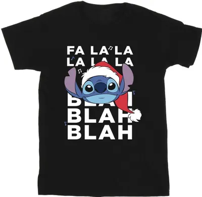 Image de Disney - "Blah Blah Blah" T-shirt pour homme BI33122 (L) (Noir)