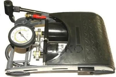 Obrázek produktu pro Pompka Nożna Dwutłokowa Z Manometrem