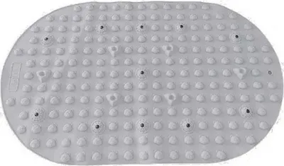 Image de INF Tapis de Massage des Pieds en Silicone - Acupression et Relaxation Gris