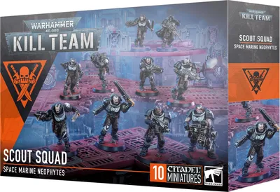 Produktbild von Warhammer 40.000 Kill Team Space Marine Neophytes Scout Squad