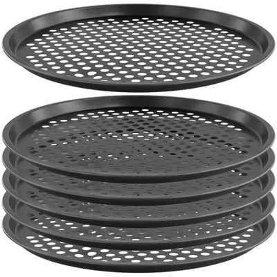 Produktbild von Solidchoice – Set aus 6 runden Pizzaformen mit Antihaftbeschichtung