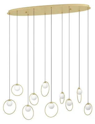 Zdjęcie produktu dla Owalna lampa wisząca Portocolom, 116 cm