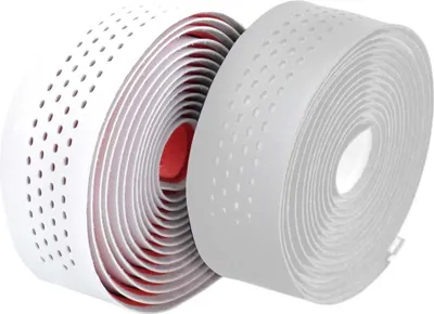 Immagine prodotto di Nastro manubrio bici Velo Road Microfibra forato, bianco