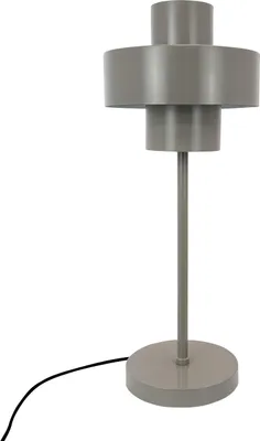 Zdjęcie produktu dla Lampa stołowa, lampka stołowa, lampka nocna, lampka biurkowa, lampka do czytania LED, szara STOKE