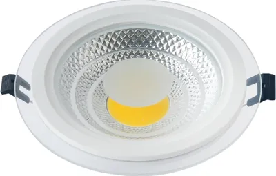 Produktbild von LED Glasdownlight "COB" 200 15W 830 (Warmweiß) rund