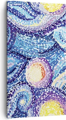 Produktbild von Bild auf Leinwand - Leinwandbild - Abstraktion modern - 45x80cm - Wand Bild - Wanddeko - Wandbilder - Leinwanddruck - Bilder - Kunstdruck - Wanddekoration - Leinwand bilder - Wandkunst - PA45x80-3935