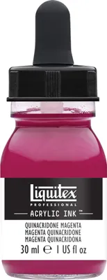 Image de Liquitex Ink QUINA MAGENTA 30ml Acryl Airbrushfarbe 4260114