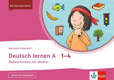 Image de Mein Anoki-Übungsheft. Deutsch lernen A. Arbeitsheft mit Medien Klasse 1-4