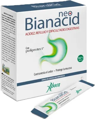Immagine prodotto di Aboca Neo Bianacid: impacchi con granuli, 20 pezzi