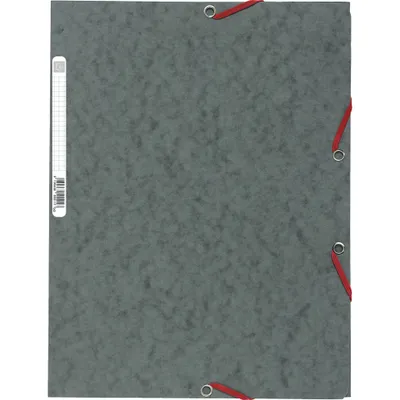 Obrázok produktu pre EXACOMPTA 55511E Rohový spis, DIN A4, kartón 400 g/m2, sivý