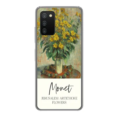 Produktbild von MuchoWow® Handyhülle Schutzhülle Hülle für Samsung Galaxy A03s Alte Meister - Malerei - Monet Silikon Softcase Handy Hülle - Schutz