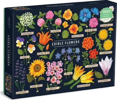 Immagine prodotto di GALISON Puzzle Essbare Blumen 1000 Teile