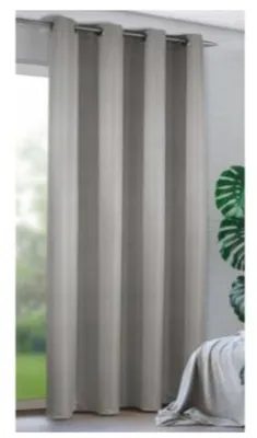 Produktbild von Ösenschal silber  Größe (HxB) 245x135cm