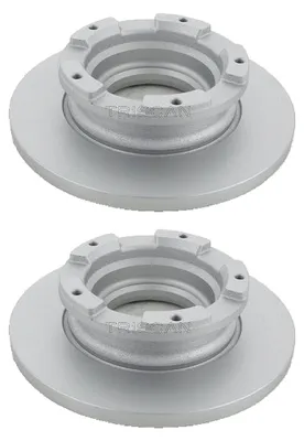 Produktbild von 2 Bremsscheiben voll Ø 280 mm TRISCAN Bremsen-Expertise für u.a. FORD TRANSIT