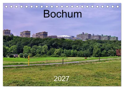 Produktbild von Bochum (Tischkalender 2027 DIN A5 quer), CALVENDO Monatskalender