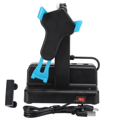 Image de Shaker automatique pour téléphone portable, podomètre oscillant à gauche et à droite, podomètre pour téléphone portable (bleu ciel)