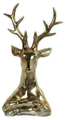 Produktbild von Decostar Living & Decoration Hirsch Henno S gold 30,5cm