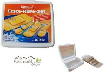 Immagine prodotto di WUNDmed® 05-023 WUNDmed® Pflaster Erste-Hilfe-Set 05-023 beige, 36 St.