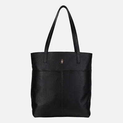Produktbild von SUZANA - Schwarze Umhängetasche aus Leder
