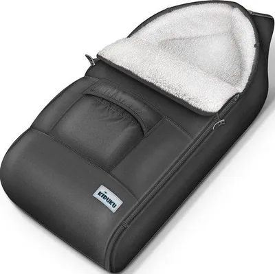 Produktbild von Winterreifenhalter für Kinderwagen und Buggys - Waschbare Reifenhalter mit Reißverschluss und Tasche