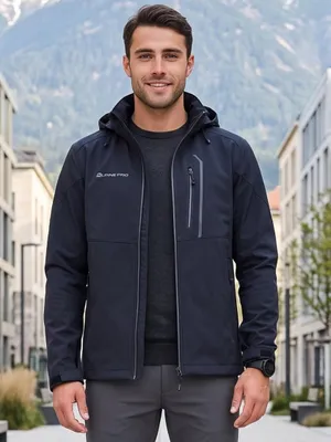 Immagine prodotto di Giacca softshell da uomo ALPINE PRO, modello GEDER, taglia S