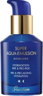 Zdjęcie produktu dla Guerlain Super Aqua Emulsion, Unisex, Uniwersalne, Jaśmin, Ylang-ylang, 50 ml