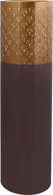 Produktbild von Bodenvase Art Deco 1090 Dunkellila / Gold