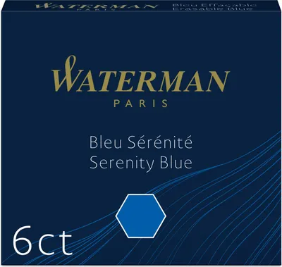 Immagine prodotto di Waterman S0110950 Cartucce d'inchiostro International florida blue short 6 cartucce (S)