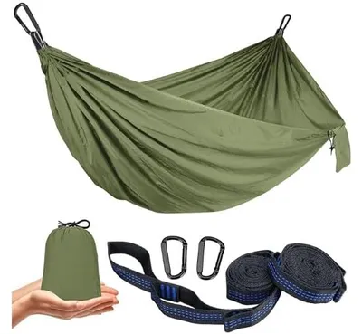 Productafbeelding van Campinghangmat, 300 kg draagvermogen, van parachute-nylon