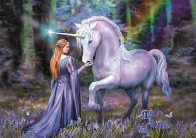 Produktbild von Clementoni Puzzle Fantasy Anne Stokes Bluebell Wood 1500 Teile