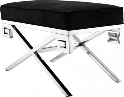 Produktbild von Casa Padrino Luxus Sitz Hocker 73 x 41 x H. 45 cm - Vitage Art Deco Möbel
