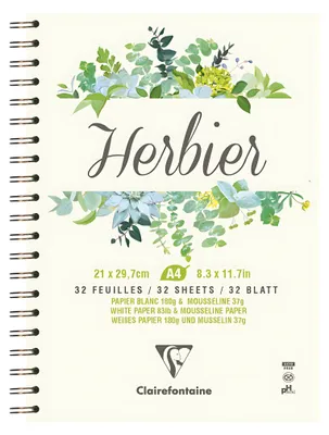 Produktbild von Clairefontaine 975179C, Kunstpapier, 180 g/m², 32 Blätter