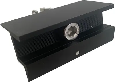 Produktbild von V8 K+ Endklemme mit Erdungspin - Modulklemmen Ausführung 30 mm
