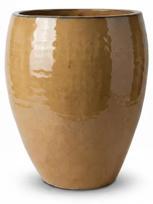 Zdjęcie produktu dla Doniczka ceramiczna Provencelia POSEIDON Ochra, Ø36 cm x H43 cm, mrozoodporna