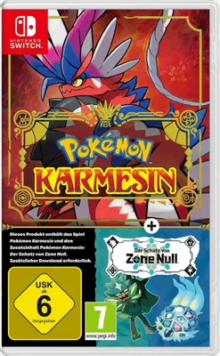 Produktbild von Pokémon Karmesin + Der Schatz von Zone Null - Erweiterung
