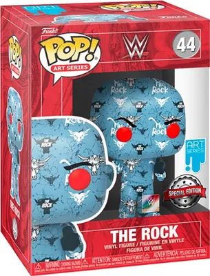 Produktbild von WWE - The Rock 44 Art Series Special Edition - Funko Pop! Vinyl Figur
