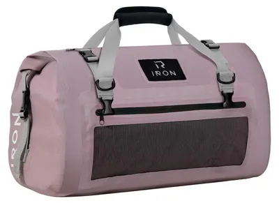 Immagine prodotto di Borsa da moto, borsa da viaggio impermeabile da 70 litri, colore viola, con spallacci e cinghie di fissaggio
